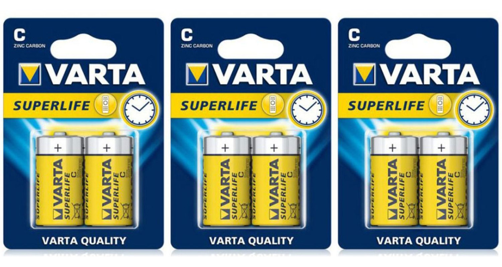 Varta Батарейка, 1,5 В, 2 шт #1
