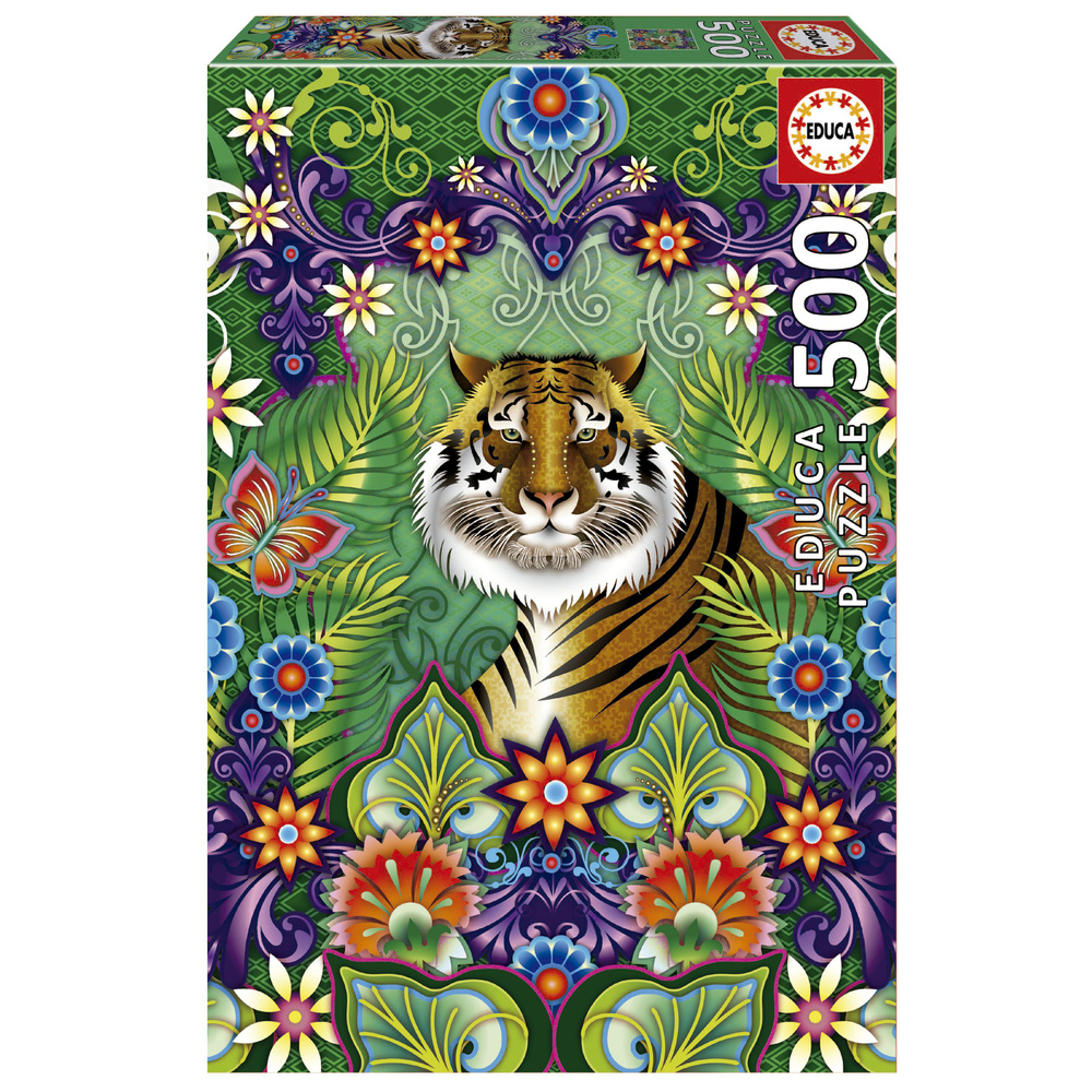 Пазлы 500 элементов Бенгальский тигр #1