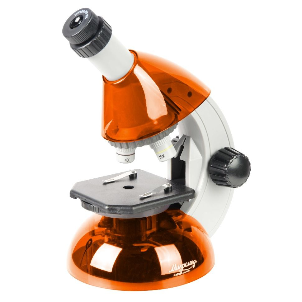 Микромед Атом Апельсин (40x-640x) микроскоп детский #1