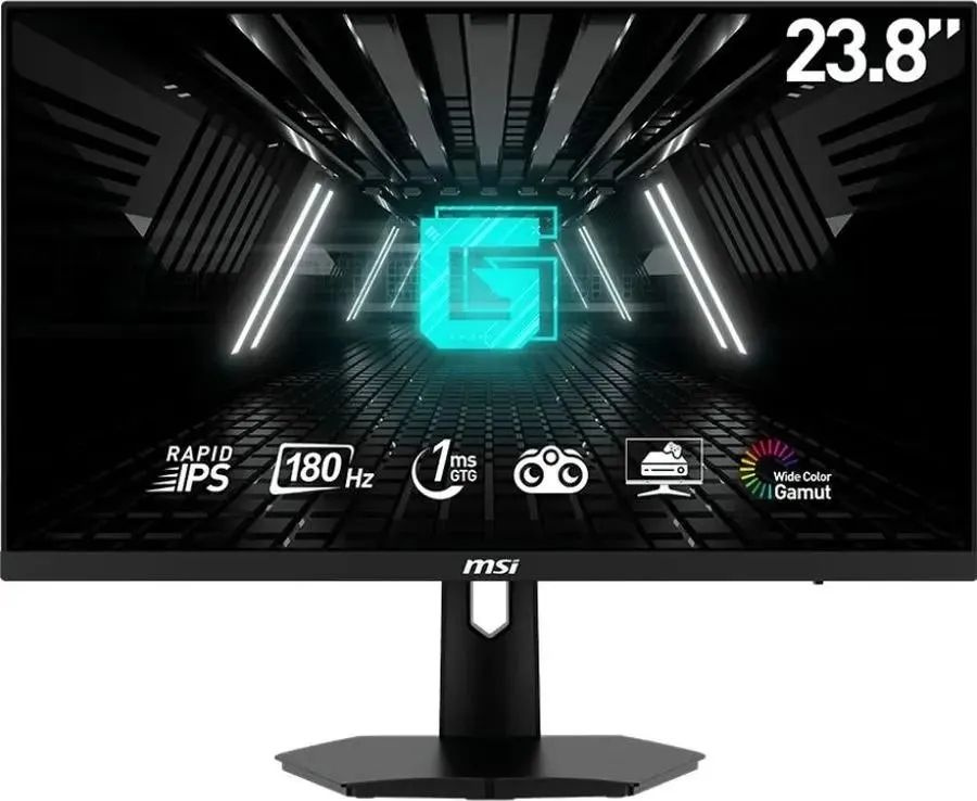 MSI 23.8" Монитор 9S6-3BB4CH-034, черный #1