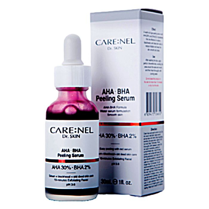 CARE:NEL Кровавый пилинг для лица. AHA 30% + BHA 2% peeling serum, 30 мл. #1