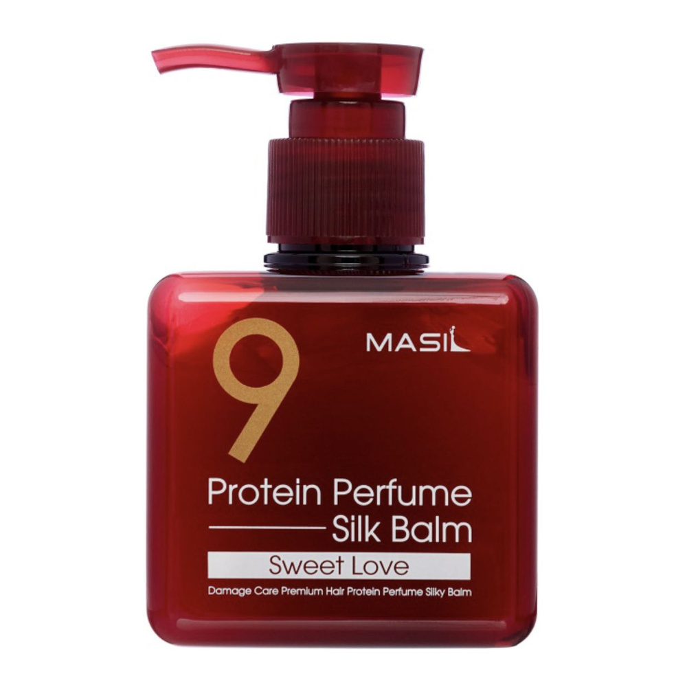 Несмываемый протеиновый бальзам для волос Masil 9 Protein Perfume Silk Balm Sweet Love  #1