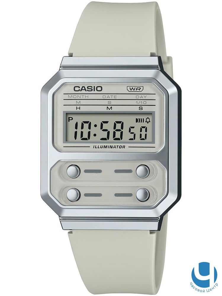 Японские наручные часы Casio Vintage A100WEF-8A #1