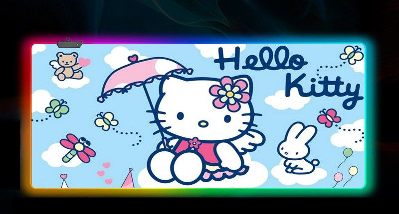 Игровой коврик для мыши, Hello Kitty 90 x 40 см #1