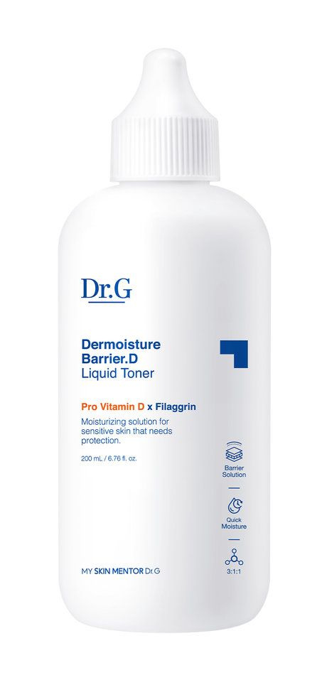 Увлажняющий гипоаллергенный тонер для лица с провитамином D Dermoisture Barrier.D Liquid Toner, 200 мл #1