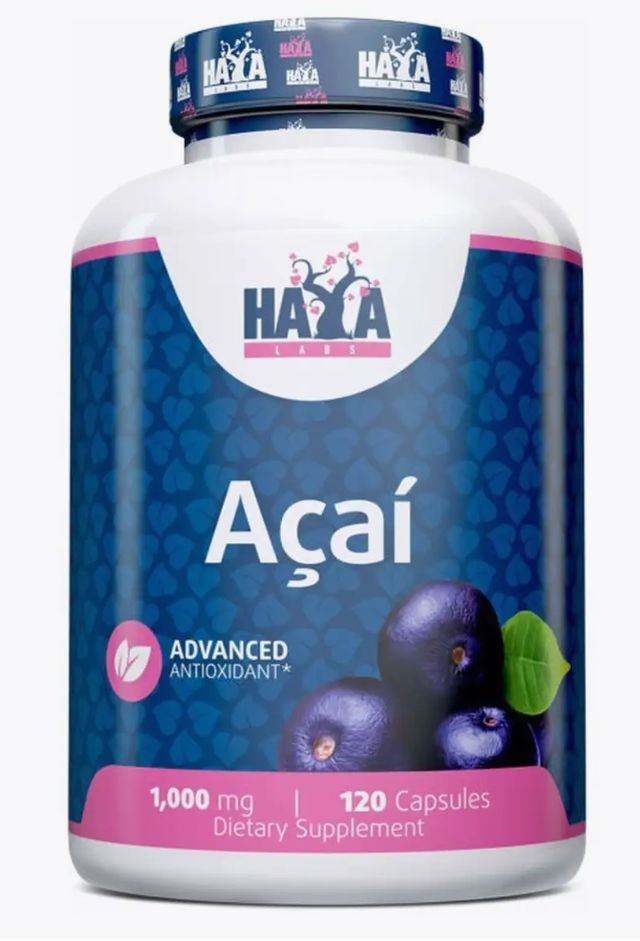 Haya Labs Acai (Асаи) 1000 Mg 120 Caps #1