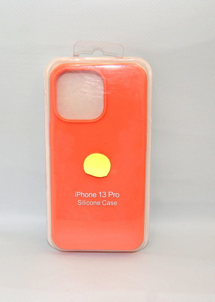 Силиконовый чехол на iPhone 13 Pro Оранжевый #1