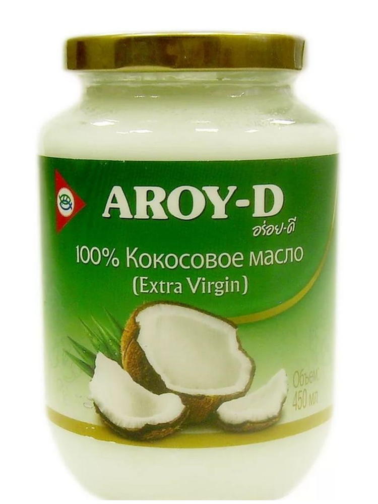 Aroy-D Масло кокосовое 450мл. 1шт. #1