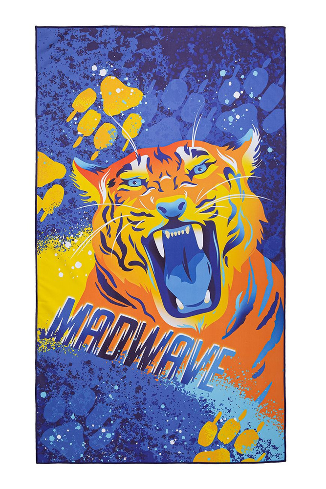 Полотенце из микрофибры Microfiber towel Tiger, 80*140 cm, Blue, M0764 05 0 00W #1