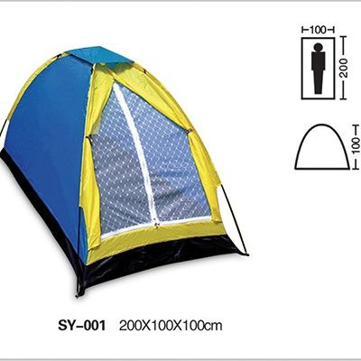 Палатка туристическая Comfort Factor одноместная, 200х100х100 см #1