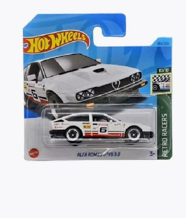 Машинка Hot Wheels Alfa Romeo GTV6 3.0 / RETRO RACERS / Хот Вилс #1