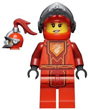 Минифигурка Lego Macy Halbert - Flat Silver Visor (Battle Suit Macy) nex084 #1