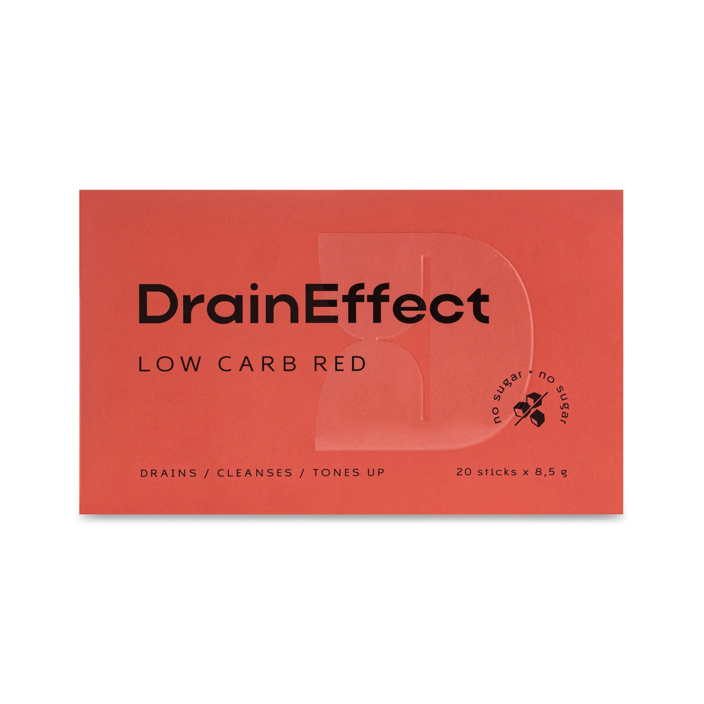 Draineffect RED Low Carb Дрейнэффект RED низкоуглеводный #1