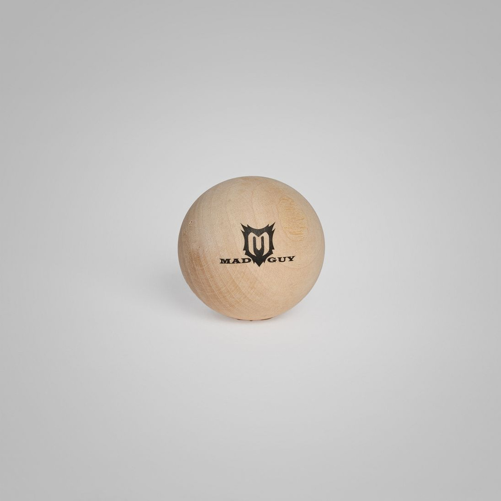 Мяч для дриблинга деревянный MAD GUY #1