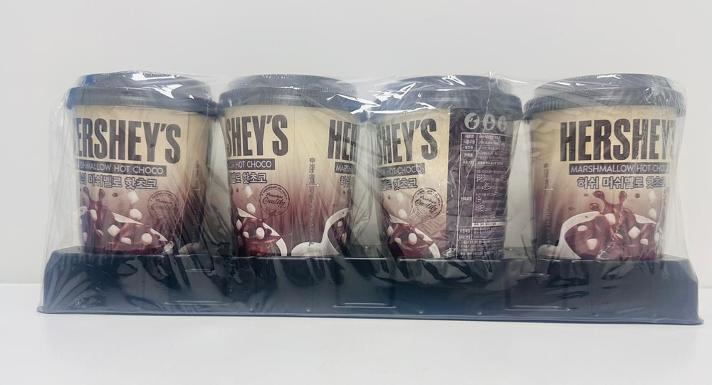 Горячий шоколад Hershey's Hot Сhoco с маршмеллоу, 4 штуки по 30 г #1