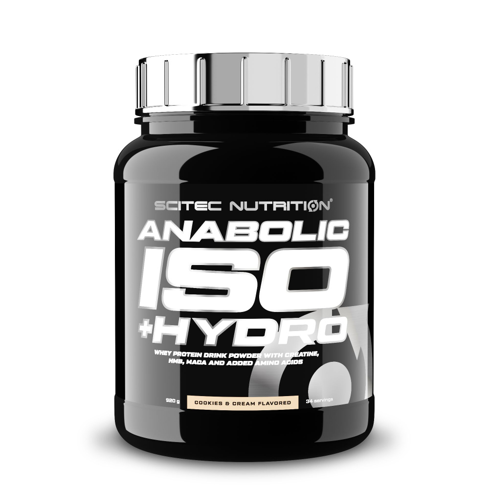 Изолят сывороточного протеина Scitec Nutrition Anabolic Iso+Hydro 920 г (Печенье-крем)  #1