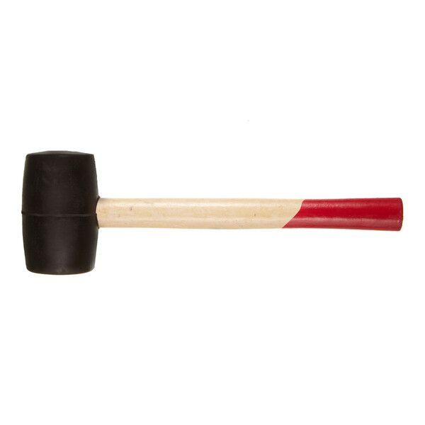 Киянка резиновая Hesler 600 г деревянная ручка #1