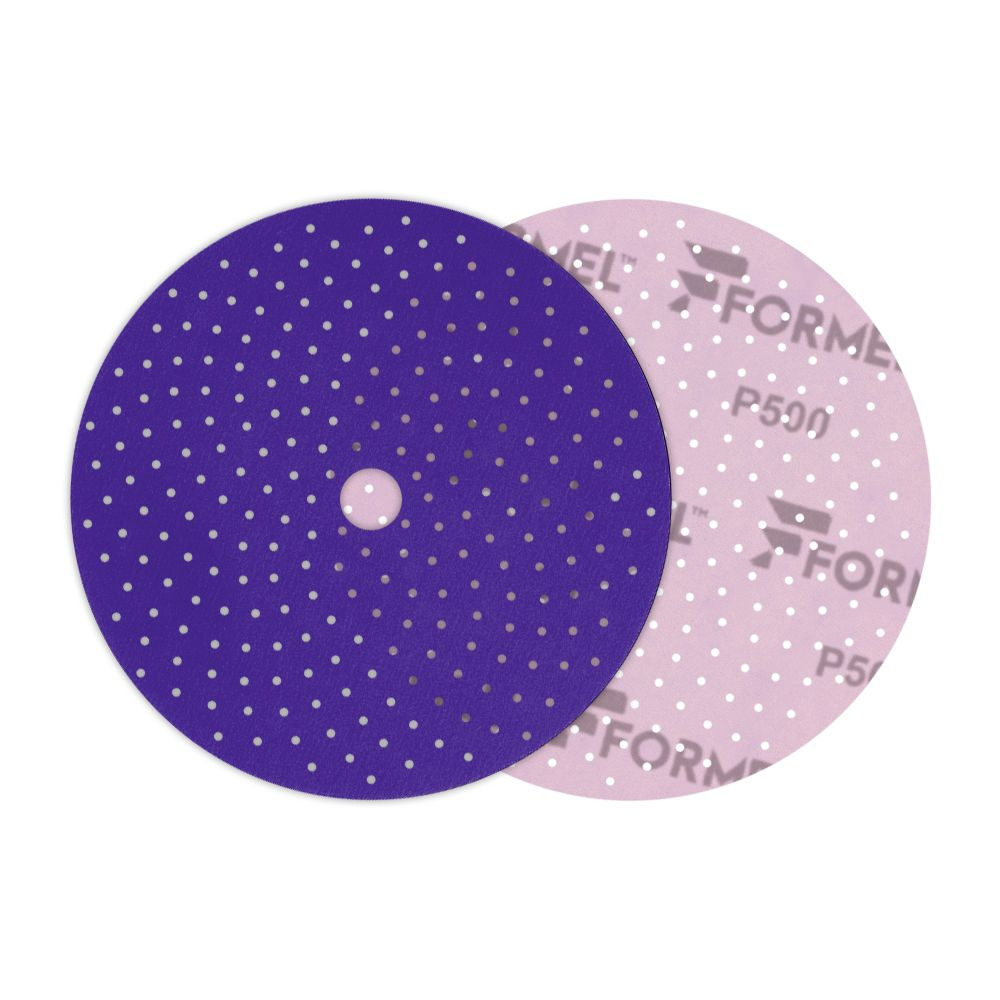 FORMEL Абразивный диск с керамическим зерном на бумажной основе CERAMIC PLUS, 150 мм, 50 отв., MULTIHOLES, #1