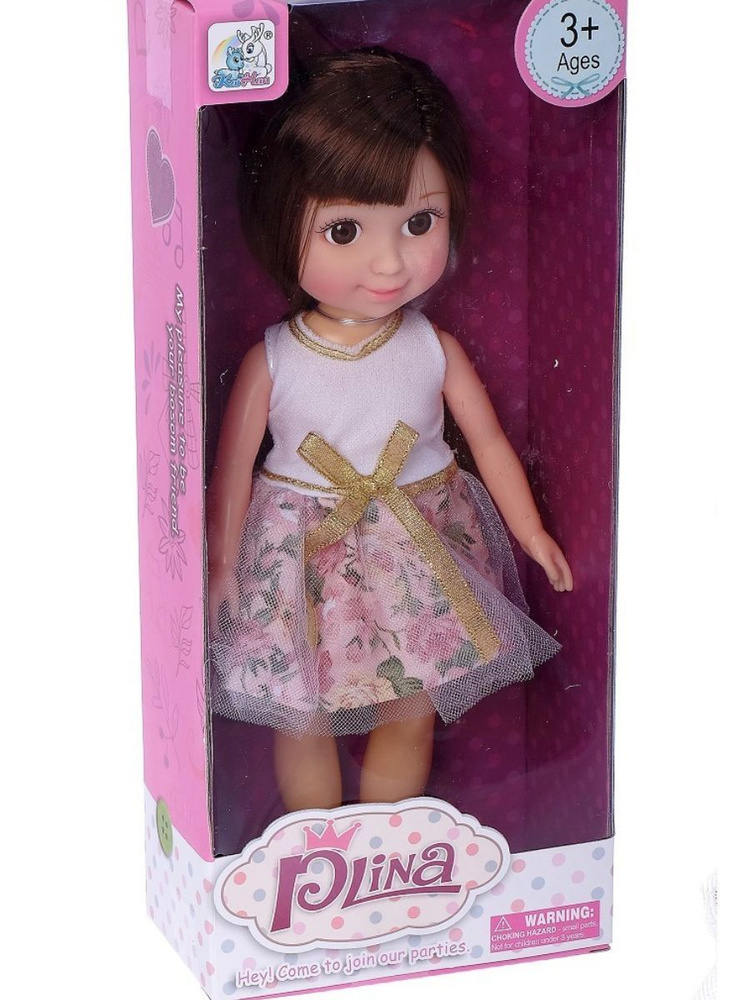 классическая кукла базовая в платье #1