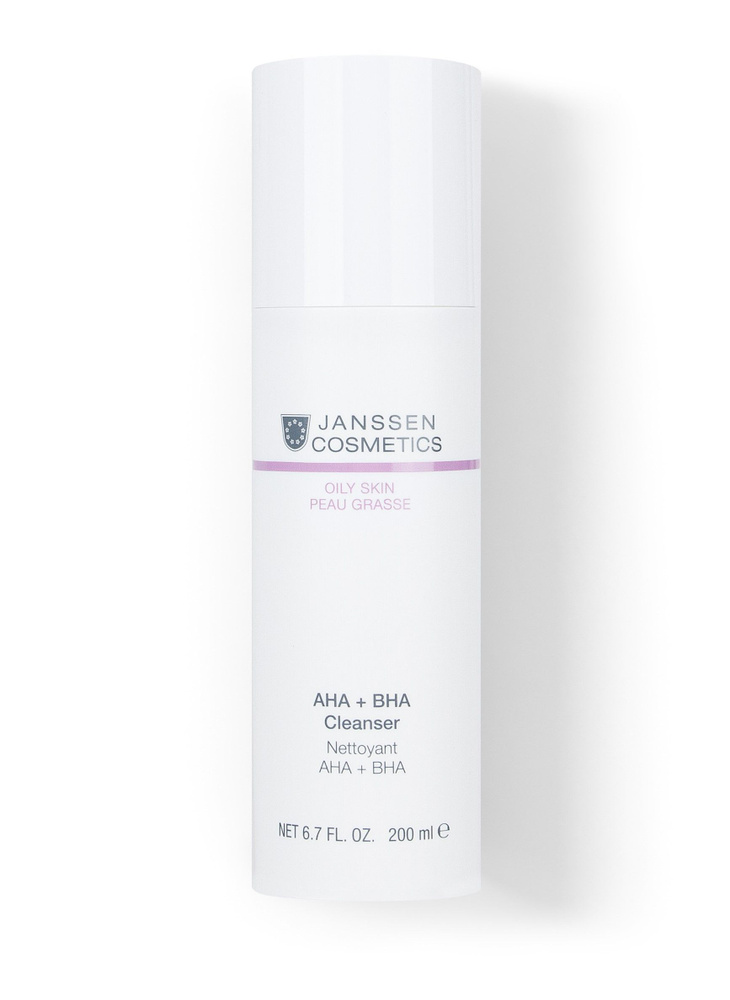 JANSSEN Cosmetics AHA+BHA Cleanser Очищающая эмульсия с AHA+BHA 200мл #1