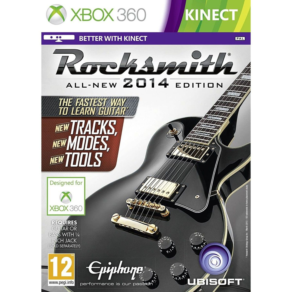 Rocksmith 2014 (Игра + Кабель для гитары) (английская версия) (Xbox 360)  #1