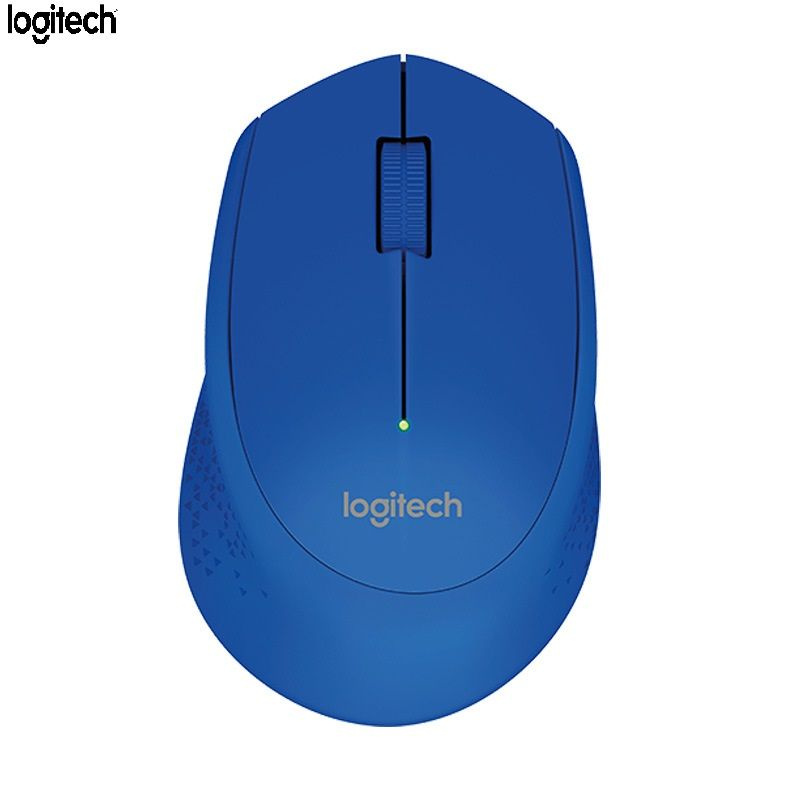 Logitech Мышь беспроводная M280, синий #1