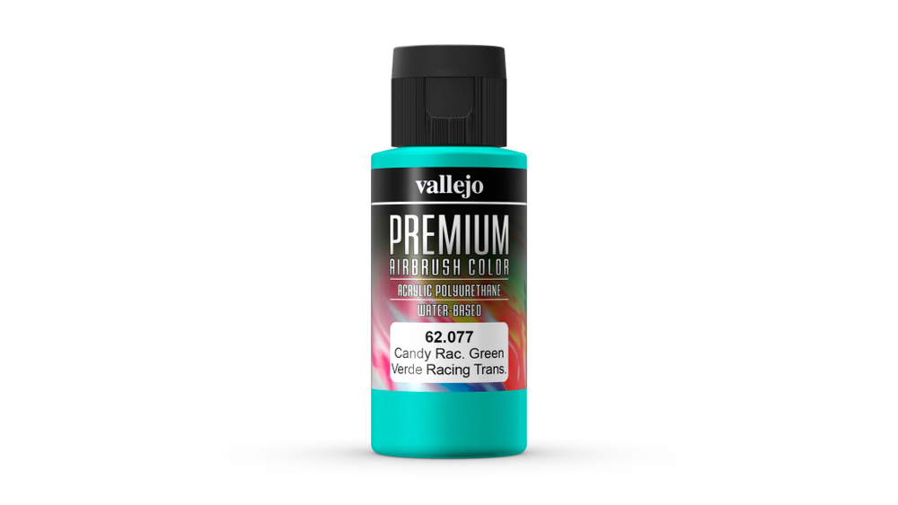 Краска для аэрографа Vallejo Premium/ зеленый кэнди (арт.62077) #1