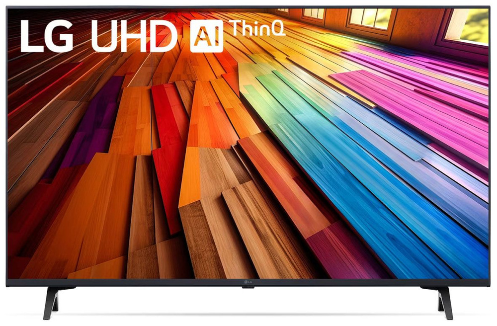 LG Телевизор 43UT80006LA.ARUB 43" 4K HDR, черный #1