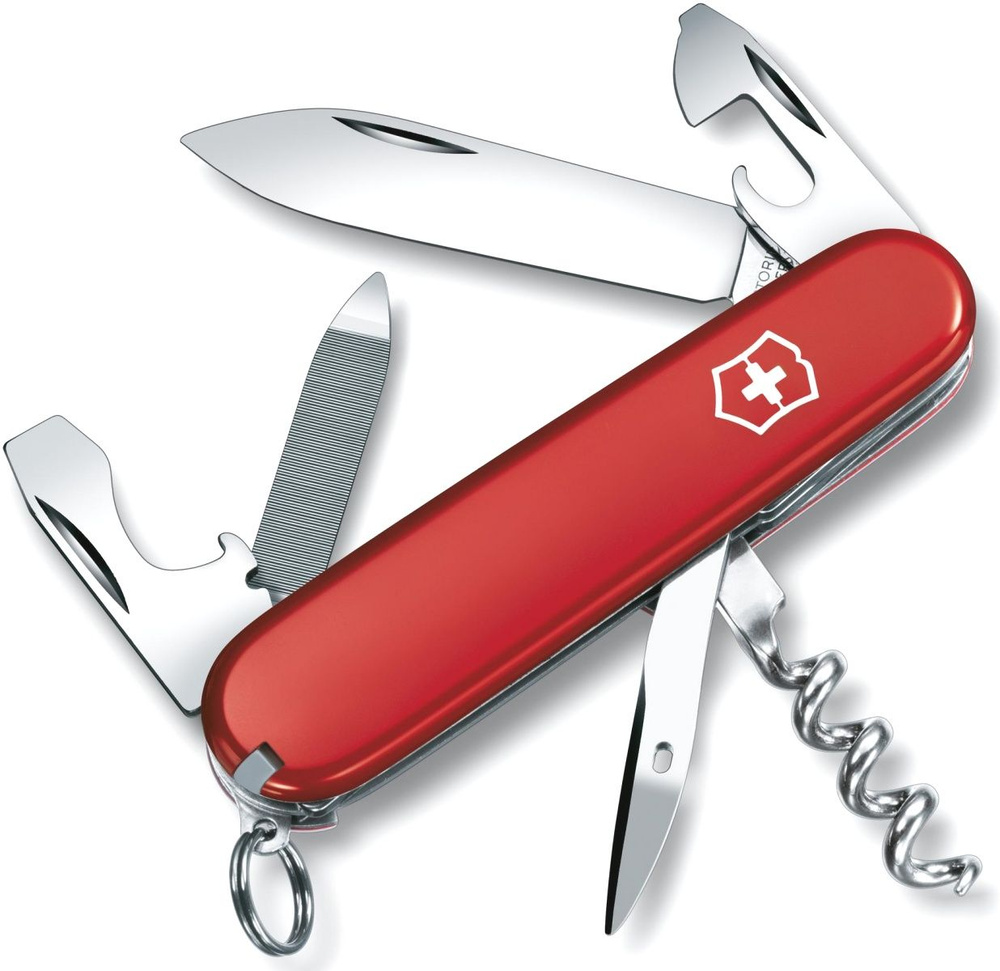 Нож перочинный VICTORINOX Sportsman 84 мм красный 0.3803 #1