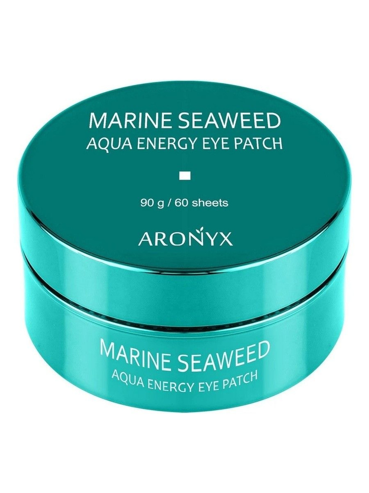 Гидрогелевые патчи для кожи вокруг глаз с экстрактом морских водорослей Aronyx Marine Seaweed Aqua Energy #1