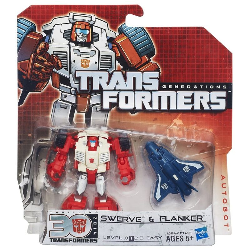 Трансформеры игрушки Hasbro 2014 Transformers Thrilling 30 Lg Class Swerve & Flanker  #1