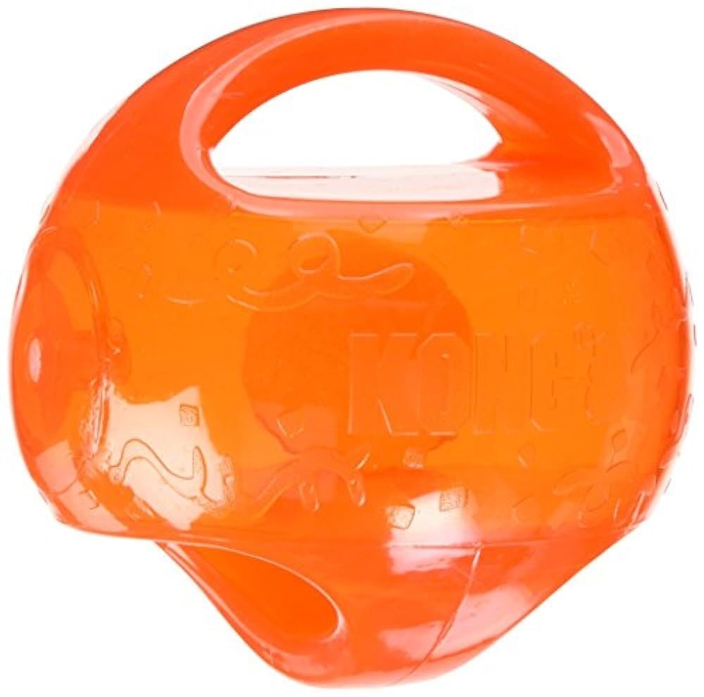 Kong Jumbler Джумблер мячик Оранжевый, игрушка для собак крупных пород, 18 см  #1