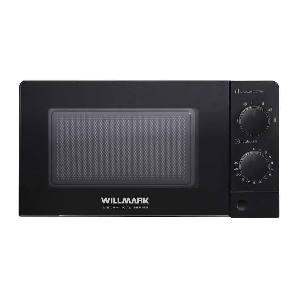 Микроволновая печь Willmark WMO-202MB, черный, 20 л, 700 Вт, таймер #1