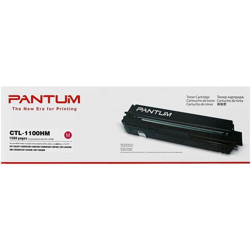 Картридж лазерный Pantum CTL-1100HM пурпурный оригинальный, 1500 стр, 1 шт  #1