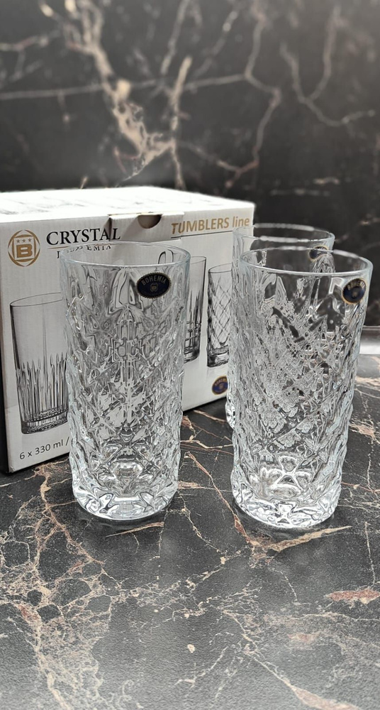 CRYSTALITE BOHEMIA Набор стаканов, 330 мл, 6 шт #1