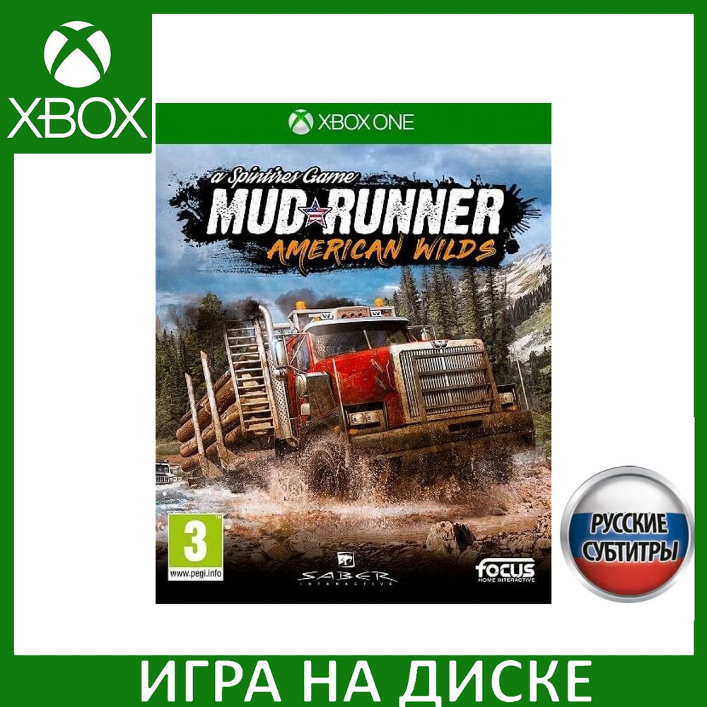 Игра Spintires MudRunner American Wilds Русская Версия (Xbox One) Диск для Xbox One  #1
