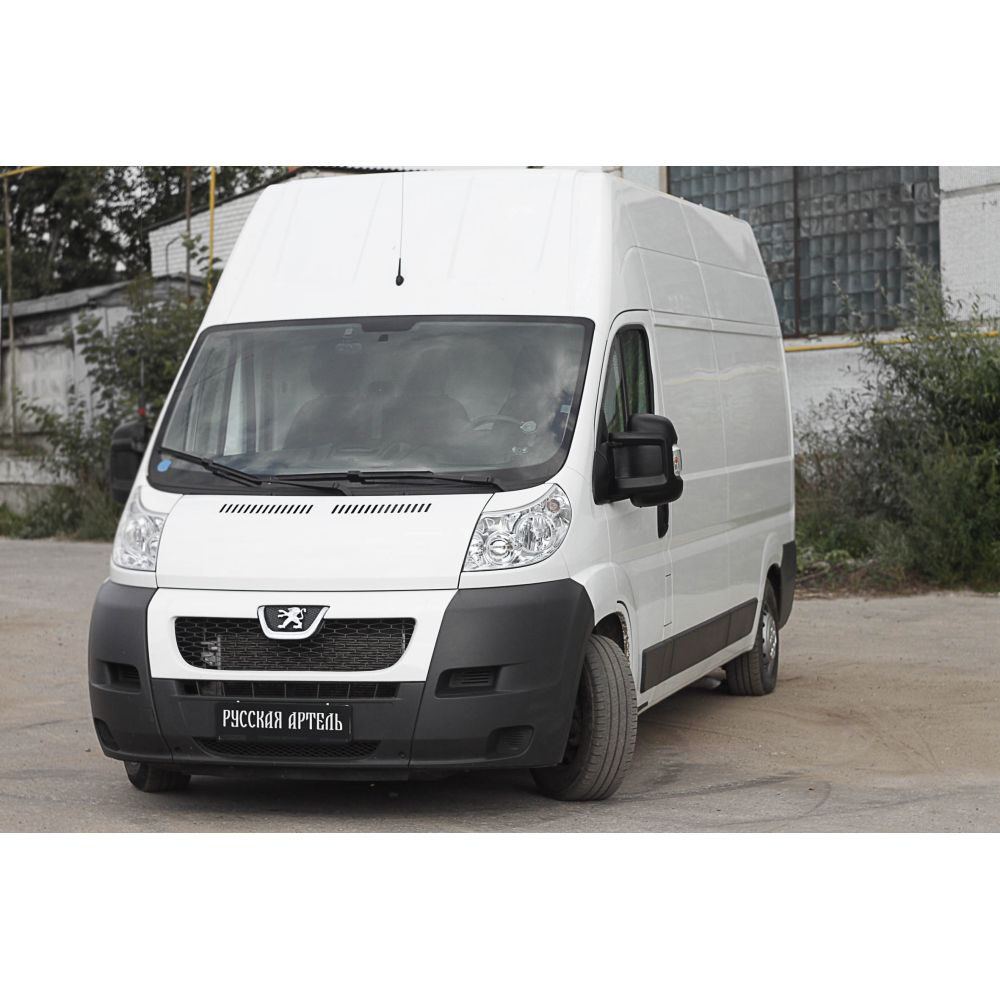 Накладки на зеркала (2 шт.) для Пежо Боксер 3 2006-2014, Peugeot Boxer 3 накладки на зеркала (2 шт.) #1