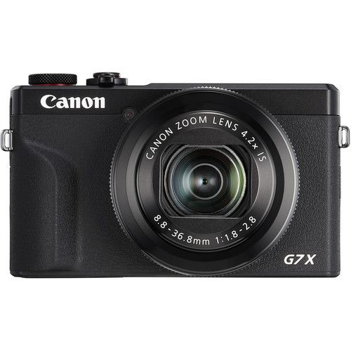 Canon Компактный фотоаппарат CANON  POWER SHOT  G7 X III   BLACK, черный #1