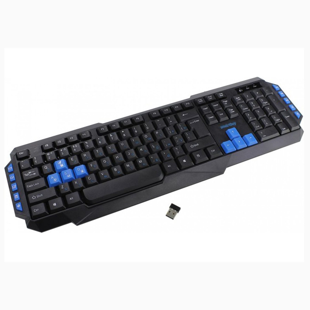 Беспроводная мультимедийная клавиатура Smartbuy SBK-231AG-K #1