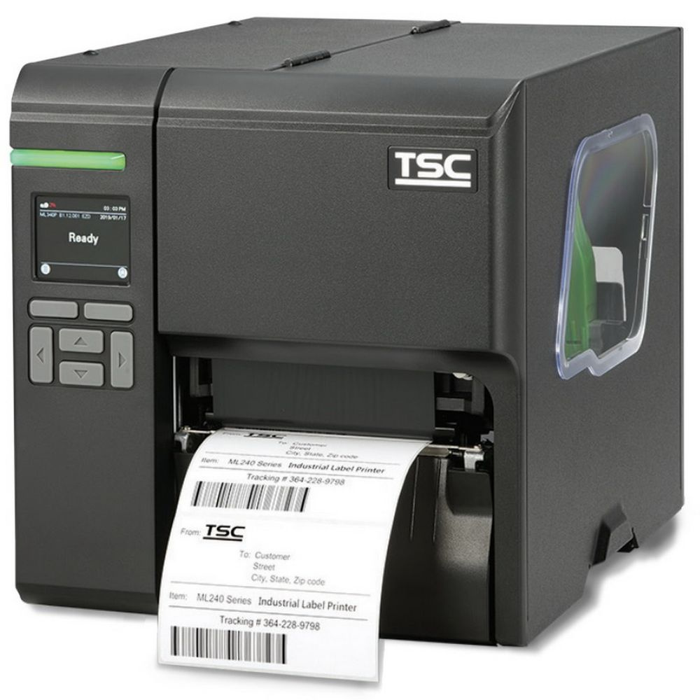 Принтер этикеток TSC ML340P TT, 4", 300 dpi, 5 ips 64MB SDRAM, 128MB Flash, WiFi , Ethernet, USB, 2.3"color #1