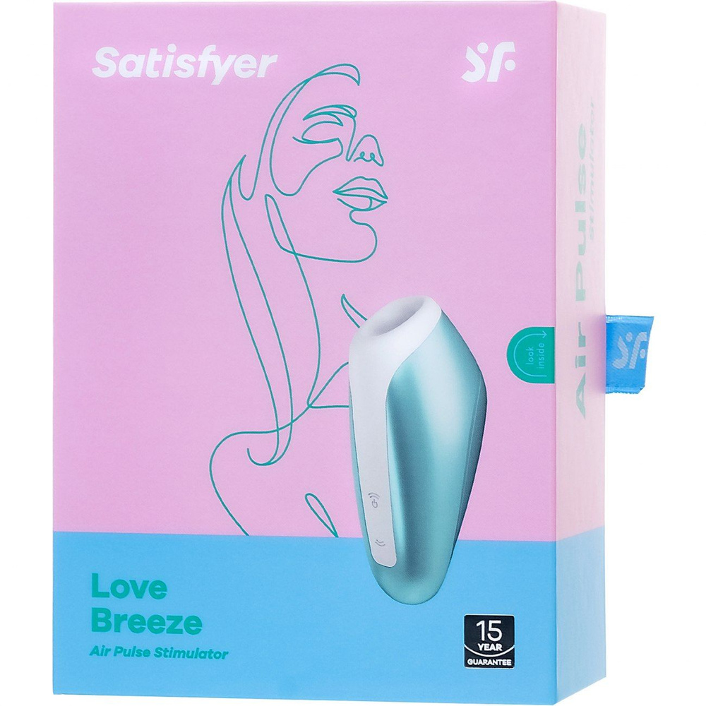 Satisfyer Вибратор, цвет: голубой, 9.5 см #1