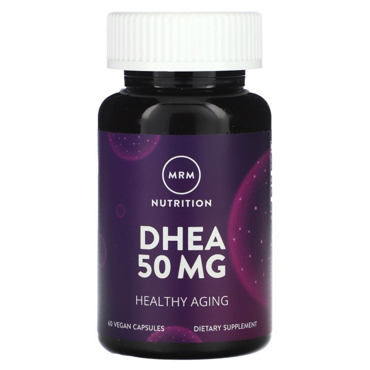 MRM Nutrition, DHEA, ДГЭА (ДГЕА), 50 мг, 60 капсул #1