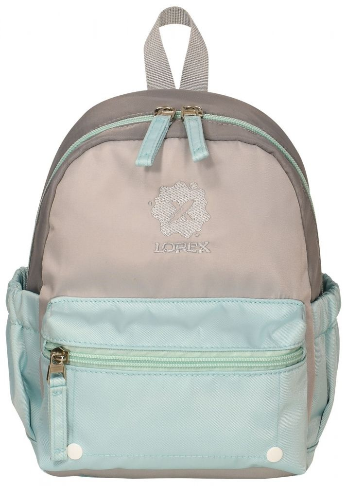 Рюкзак LOREX KIDS SOFT M7 SKY BLUE 4,8 л серый 24x21x9,5 см 1 отд. молния универс. LXKBPM7-SB (247753) #1