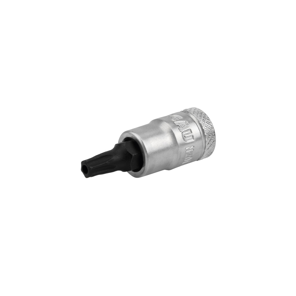 Головка с битой TORX T25 NORGAU Industrial , квадрат 1/4" из стали CrV с шлифованной поверхностью  #1