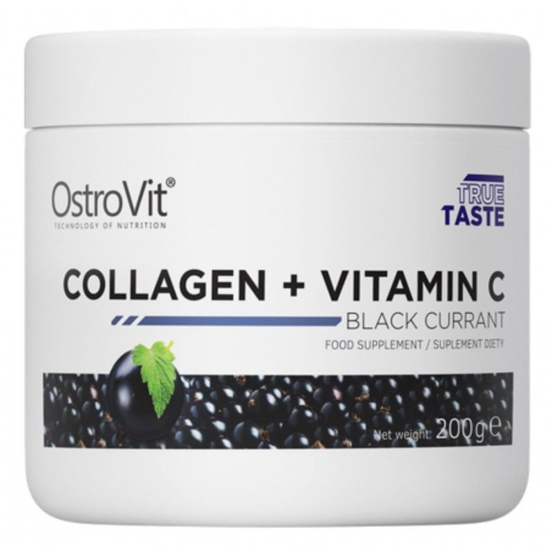 Коллаген Ostrovit Colladen+Vitamin C 200 гр смородина #1