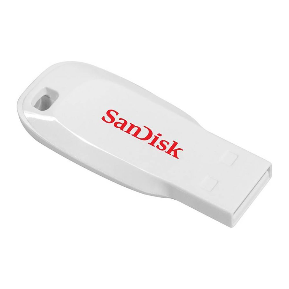 USB накопитель SanDisk 16GB Cruzer Blade White (SDCZ50C-016G-B35W) #1