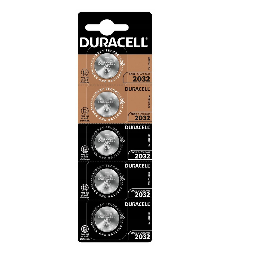 Батарейка Duracell CR2025 BL5 Lithium 3V #1