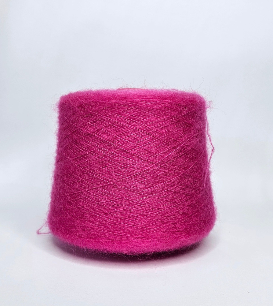 Пряжа для вязания Filcom art Aurora, кид мохер 70% шелк 30%, 850 м в 100 гр (фуксия) 100 гр  #1