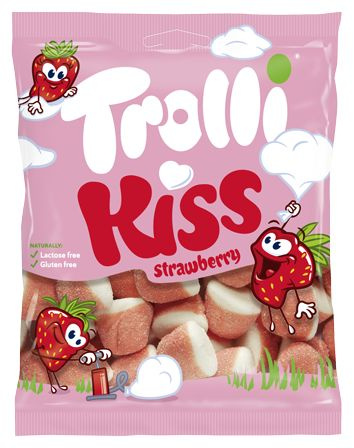 Мармелад жевательный Trolli Поцелуй, вес 100 гр., комплект 2 уп.  #1