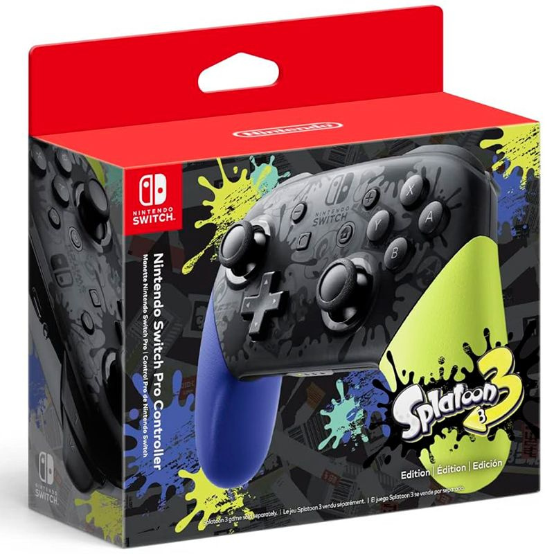 Беспроводной контроллер Nintendo Switch Pro Controller (Splatoon 3) для Nintendo Switch  #1